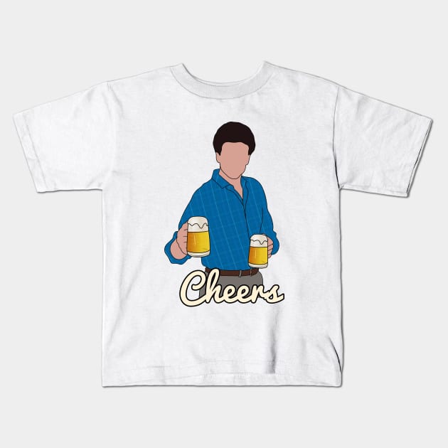 cheers Kids T-Shirt by aluap1006